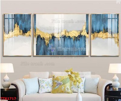 File gốc File bộ tranh treo tường decor TTK1717 (PNG) nền trong suốt