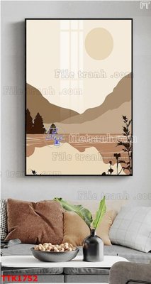 Tải về hình ảnh gốc File bộ tranh treo tường decor TTK1752 sắc nét