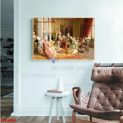 File gốc File bộ tranh treo tường decor TTK1769 (in mica) làm bảng hiệu