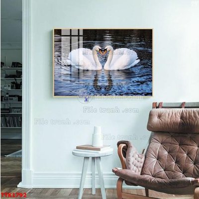 File gốc File bộ tranh treo tường decor TTK1792 (cho in UV) siêu nét