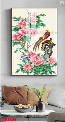 Mua file gốc File bộ tranh treo tường decor TTK1804 (chất lượng) tại Filetranh.com