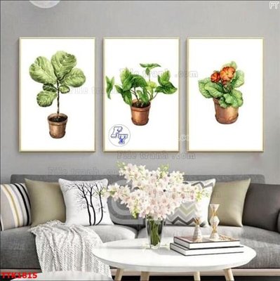 File tranh File bộ tranh treo tường decor TTK1815 (gốc) chủ đề động vật