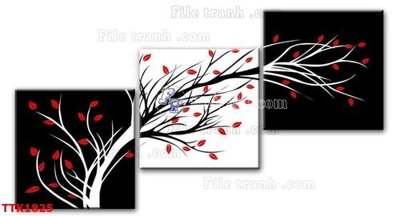 Download file gốc File bộ tranh treo tường decor TTK1825 (in mica) trang trí