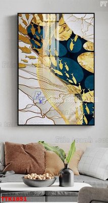 File in mica File bộ tranh treo tường decor TTK1851 (bản gốc) sắc sảo