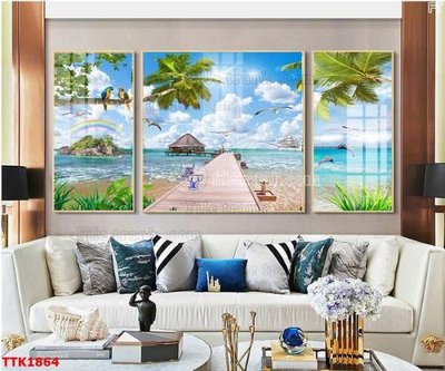 File PSD File bộ tranh treo tường decor TTK1864 (bản gốc) đã tách nền