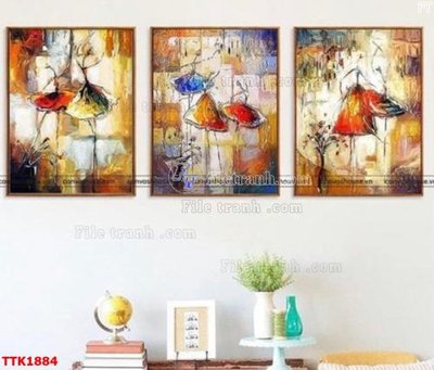 Tải file File bộ tranh treo tường decor TTK1884 (gốc) làm file thiết kế