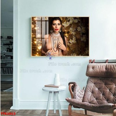 File gốc File bộ tranh treo tường decor TTK1913 (in ấn) màu sắc trung thực