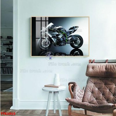 File gốc File bộ tranh treo tường decor TTK1915 (in lụa) tranh phong thủy