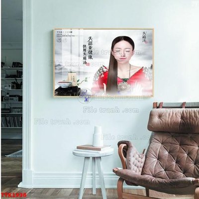 File ảnh File bộ tranh treo tường decor TTK1938 (gốc) cho trang trí nội thất