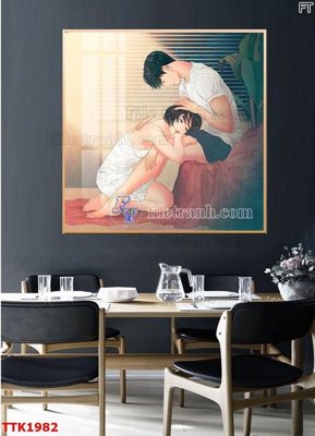File gốc File bộ tranh treo tường decor TTK1982 (dành cho trang trí nội thất)