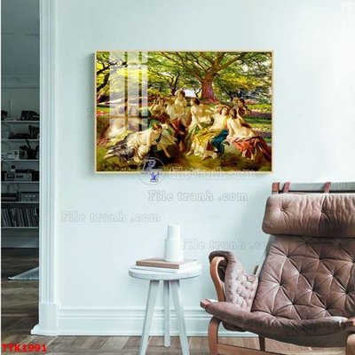 Cung cấp file tranh gốc File bộ tranh treo tường decor TTK1991 độc quyền