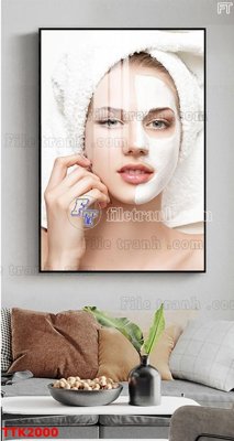 File tranh gốc File bộ tranh treo tường decor TTK2000 (bản quyền) độc đáo