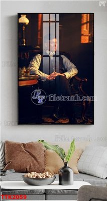 Download file File bộ tranh treo tường decor TTK2059 (gốc) in mica bàn thờ