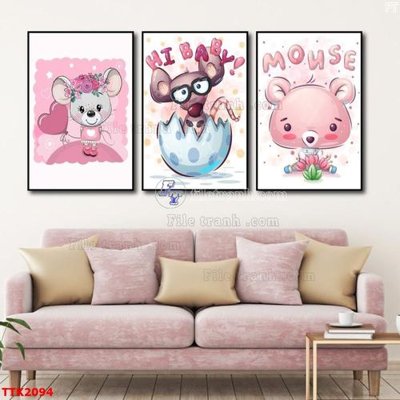 Download file File bộ tranh treo tường decor TTK2094 (chuẩn in) File bộ tranh treo tường decor TTK2094