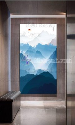 Download file gốc File tranh bộ hiện đại TTK2507 (in mica) trang trí