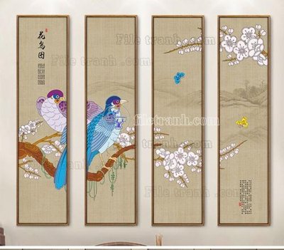 File PSD File tranh bộ hiện đại TTK2525 (bản gốc) dễ dàng edit