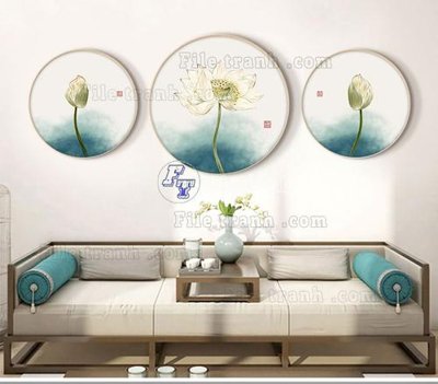 File in ấn File tranh bộ hiện đại TTK2534 (bản gốc) từ file gốc