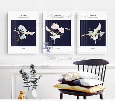 File ảnh File tranh bộ hiện đại TTK2589 (gốc) in standee
