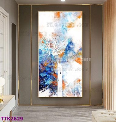 File in ấn File tranh bộ hiện đại TTK2629 chuyên nghiệp