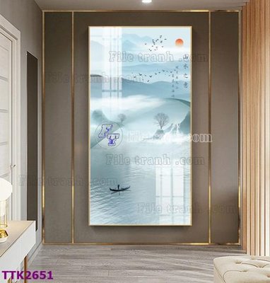 File PSD in ấn File tranh bộ hiện đại TTK2651 (chất lượng cao)