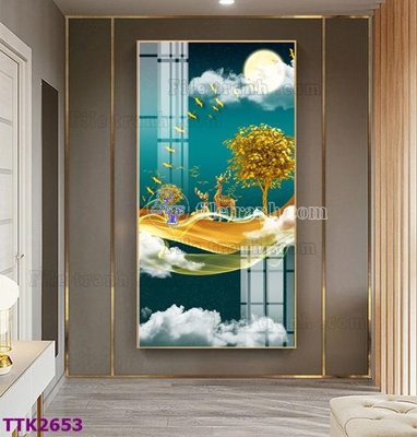 File tranh gốc File tranh bộ hiện đại TTK2653 chủ đề hiện đại
