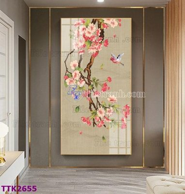 File gốc File tranh bộ hiện đại TTK2655 (in lụa) trang trí tường