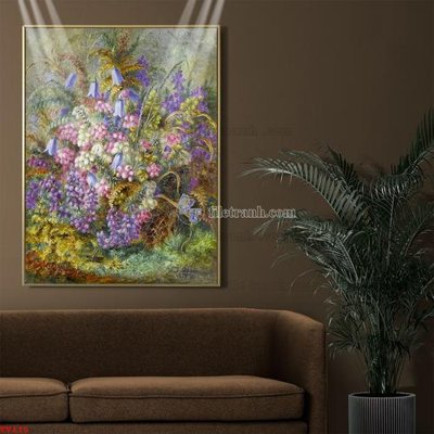 Tải file Tranh tĩnh vật sơn dầu hoa châu âu TV115 (ảnh gốc) file AI/EPS