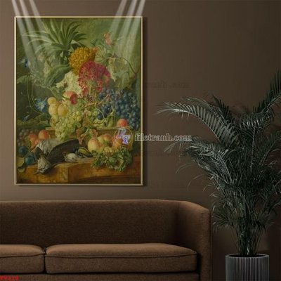 Mua file gốc Tranh tĩnh vật sơn dầu hoa châu âu TV218 (in ấn) tại Filetranh.com