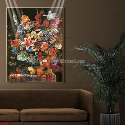 Tải file Tranh tĩnh vật sơn dầu hoa châu âu TV247 (gốc) làm file quảng cáo