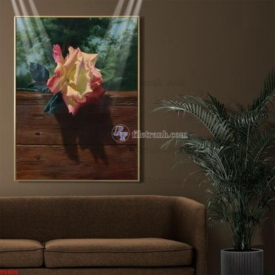 File gốc Tranh tĩnh vật sơn dầu hoa châu âu TV838 (chuẩn CMYK) cho nhà in