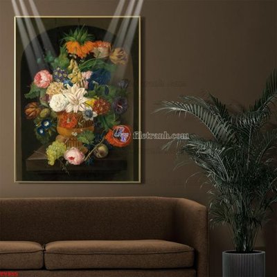 Tải file gốc Tranh tĩnh vật sơn dầu hoa châu âu TV955 (in tráng gương) 3DFile gốc Tranh tĩnh vật sơn dầu hoa châu âu TV955 (sẵn sàng in) chất lượng cao