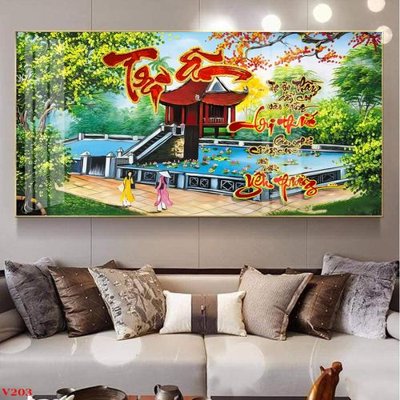 File in trần File tranh thư pháp tặng thầy cô 20 tháng 11 V203 (bản gốc) 5D