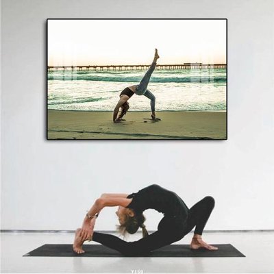 File tranh in trần File tranh treo phòng tập yoga Y150 (ảnh gốc siêu nét)