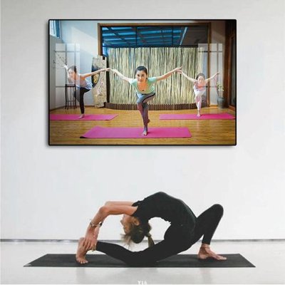 File gốc in ấn File tranh treo phòng tập yoga Y16 chất lượng vượt trội