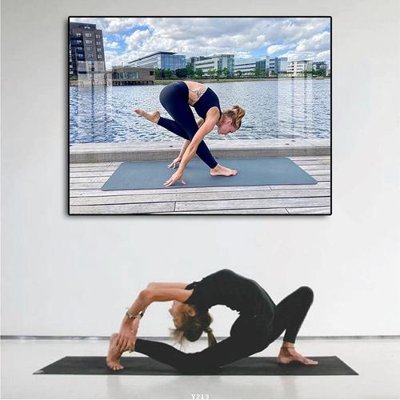 File tranh File tranh treo phòng tập yoga Y213 (gốc) phong cách tối giản