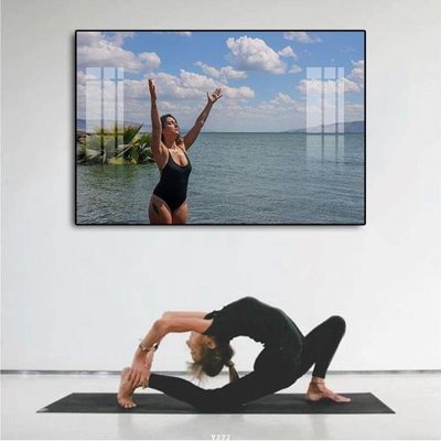 File tranh gốc File tranh treo phòng tập yoga Y272 (bản đẹp) độc quyền