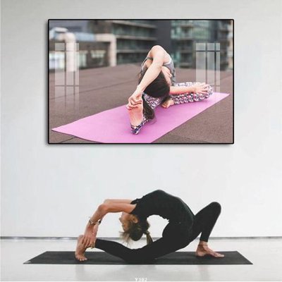 File in trần File tranh treo phòng tập yoga Y302 (bản gốc) mây trời