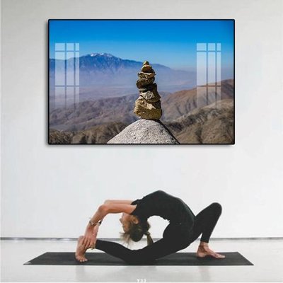 File tranh File tranh treo phòng tập yoga Y33 (gốc) chủ đề động vật