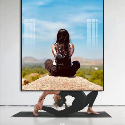 Tải file tranh gốc File tranh treo phòng tập yoga Y333 chất lượng cao