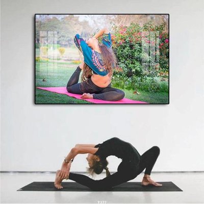 File in mica File tranh treo phòng tập yoga Y377 (ảnh gốc) đẹp
