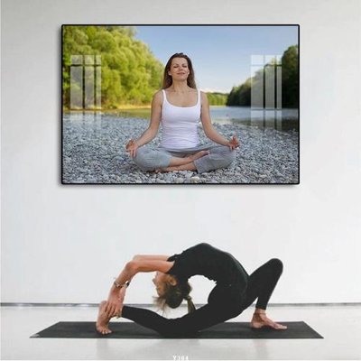File gốc File tranh treo phòng tập yoga Y384 (cho in UV) siêu nét