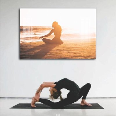 File in trần File tranh treo phòng tập yoga Y39 (bản gốc) đại dương