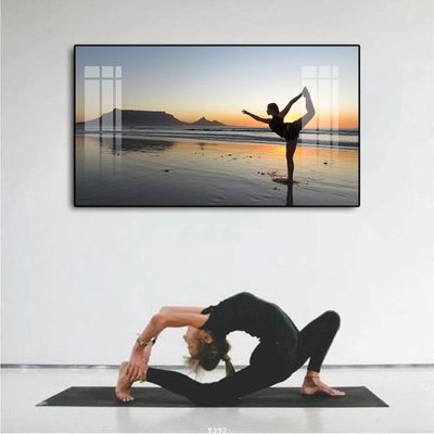 File PSD File tranh treo phòng tập yoga Y392 (bản gốc) độ phân giải cao