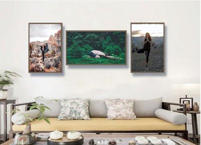 Ảnh mô tả file gốc in mica File tranh treo phòng tập yoga Y430