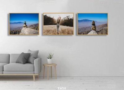 File gốc File tranh treo phòng tập yoga Y456 (in mica) làm bảng hiệu