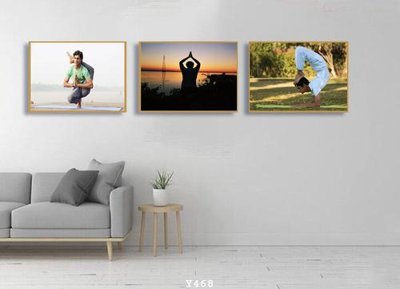 File ảnh File tranh treo phòng tập yoga Y468 (gốc) in Hiflex