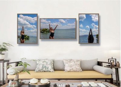 File tranh quảng cáo File tranh treo phòng tập yoga Y472 (download file gốc)