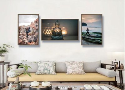 File in ấn File tranh treo phòng tập yoga Y488 (bản gốc) từ file gốc