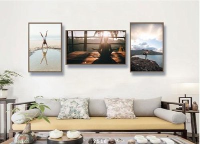 File tranh File tranh treo phòng tập yoga Y516 (file gốc) chủ đề phong thủy