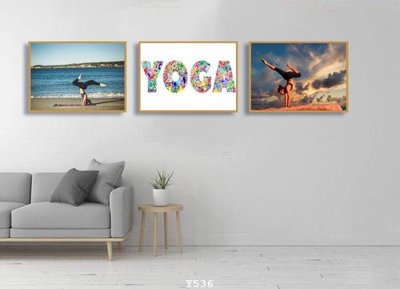 File in mica File tranh treo phòng tập yoga Y536 (bản gốc) siêu trong